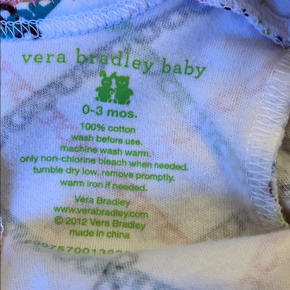 Vera Bradley Onesie - Picture 2 of 4